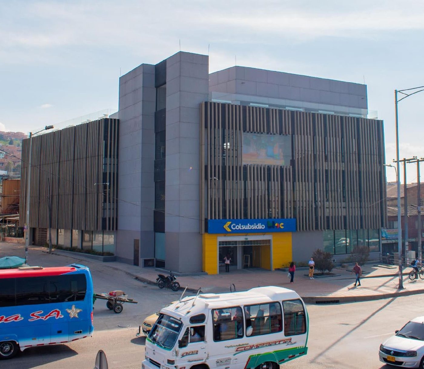 Colsubsidio community center building in Bogotá, Colombia