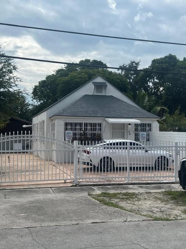 Renovated Section 8 rental home exterior in Miami, Florida