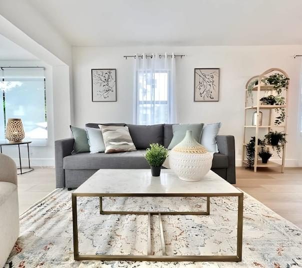 Renovated interior of a short-term rental property in Miami, Florida