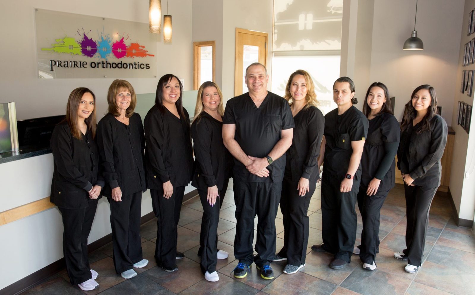 Prairie Orthodontics team at Pinewood Crossing